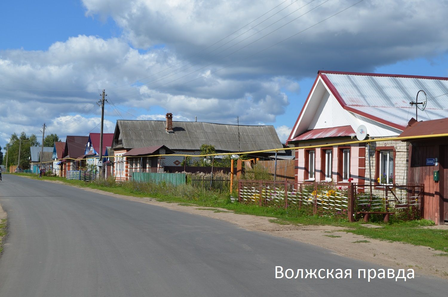 Волжская ПРАВДА - д.Полевая (Марий Эл) — цветущий уголок Волжского района