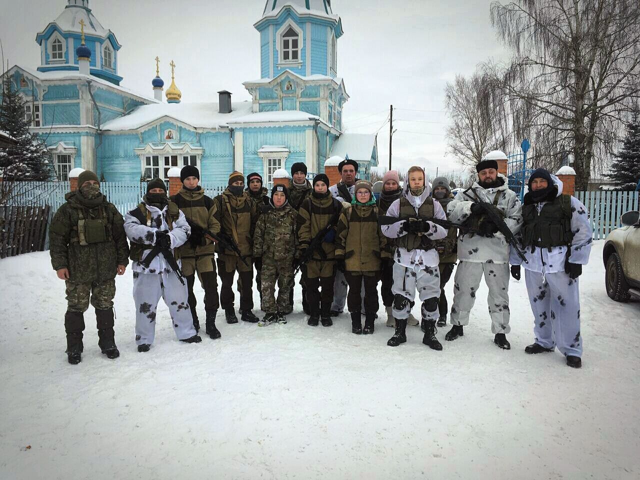 Волжская ПРАВДА - В Волжском районе (Марий Эл) казаки провели полевые учения