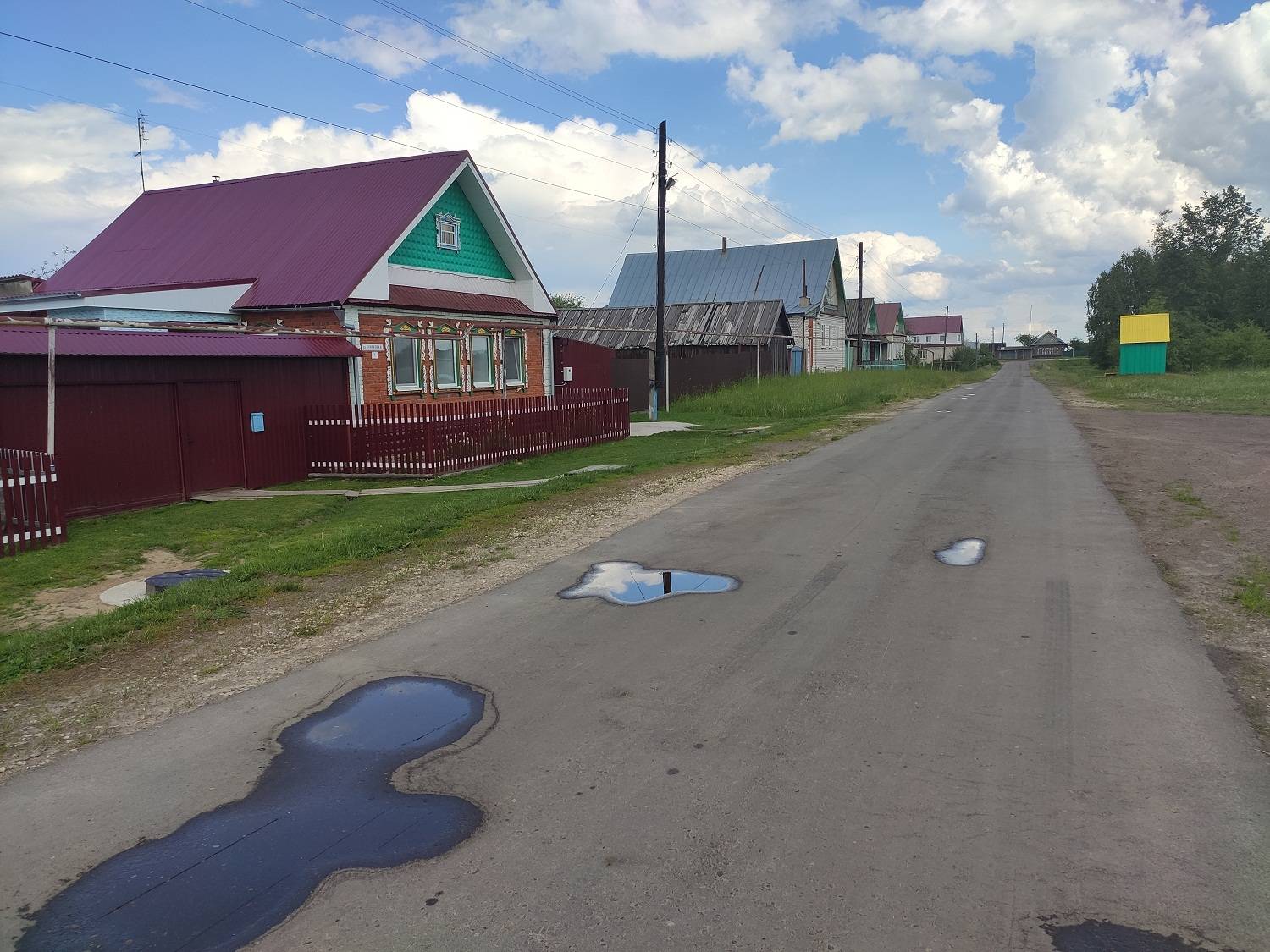 Волжская ПРАВДА - Жители Волжского района (Марий Эл) сами обустраивают  родной «дом»