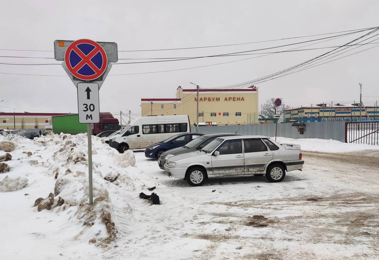 Волжская ПРАВДА - В Волжске (Марий Эл) внесены изменения в дорожное  движение возле МЦБК