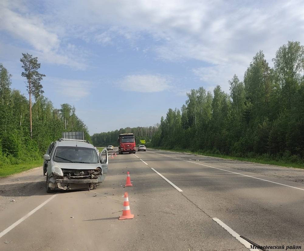 Волжская ПРАВДА - Серьезное ДТП произошло в Марий Эл на Казанском тракте