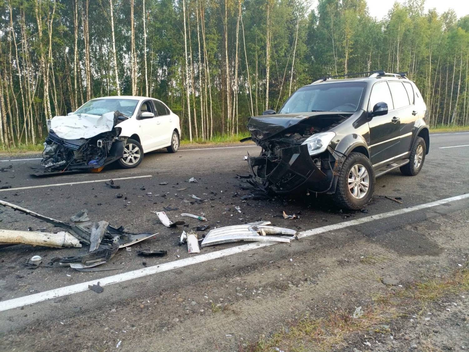 Волжская ПРАВДА - Жесткое ДТП в Килмарском районе (Марий Эл): двое  пострадавших